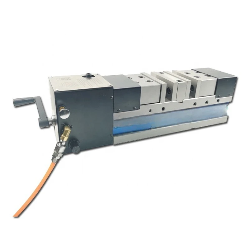 

Adjustable pneumatic quick clamp vise ultra high pressure double clamp
