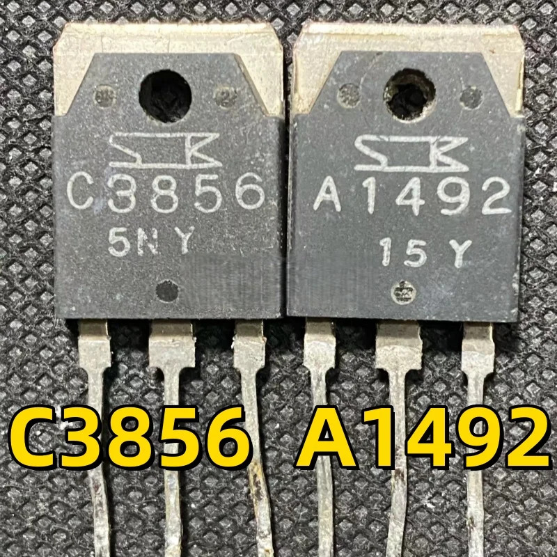 10 pairs brand original disassembly A1492 C3856 2SA1492 2SC3856