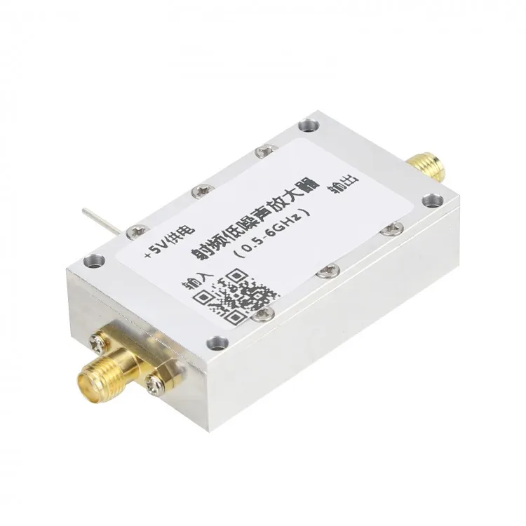 Amplificatore ricevitore amplificatore a basso rumore da 0,5-6 GHz C-Band LNA Miglioramento della sensibilità 35DB Tipico