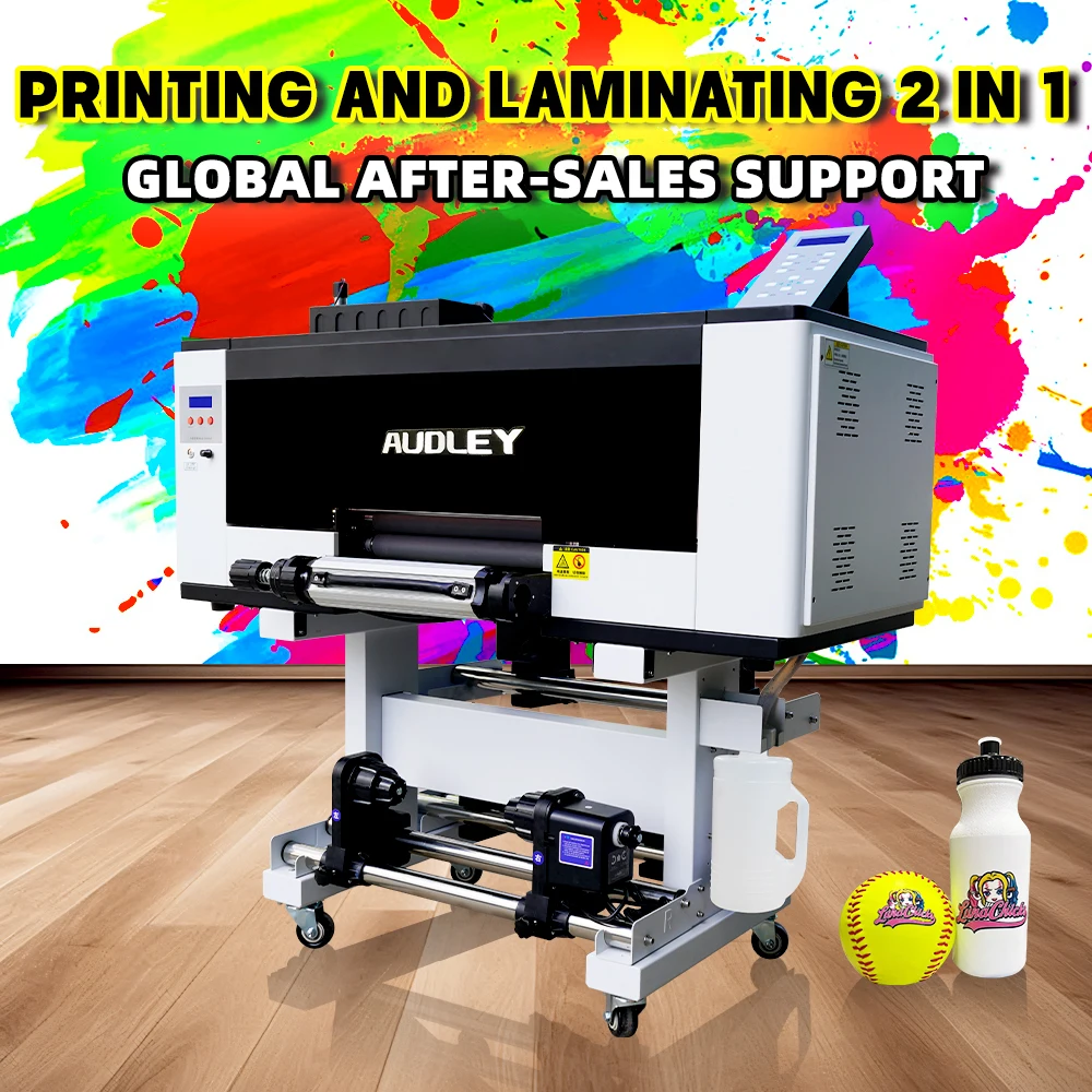 Audley Inkjet Printer 30cm Uv Dtf Printer for Stickers