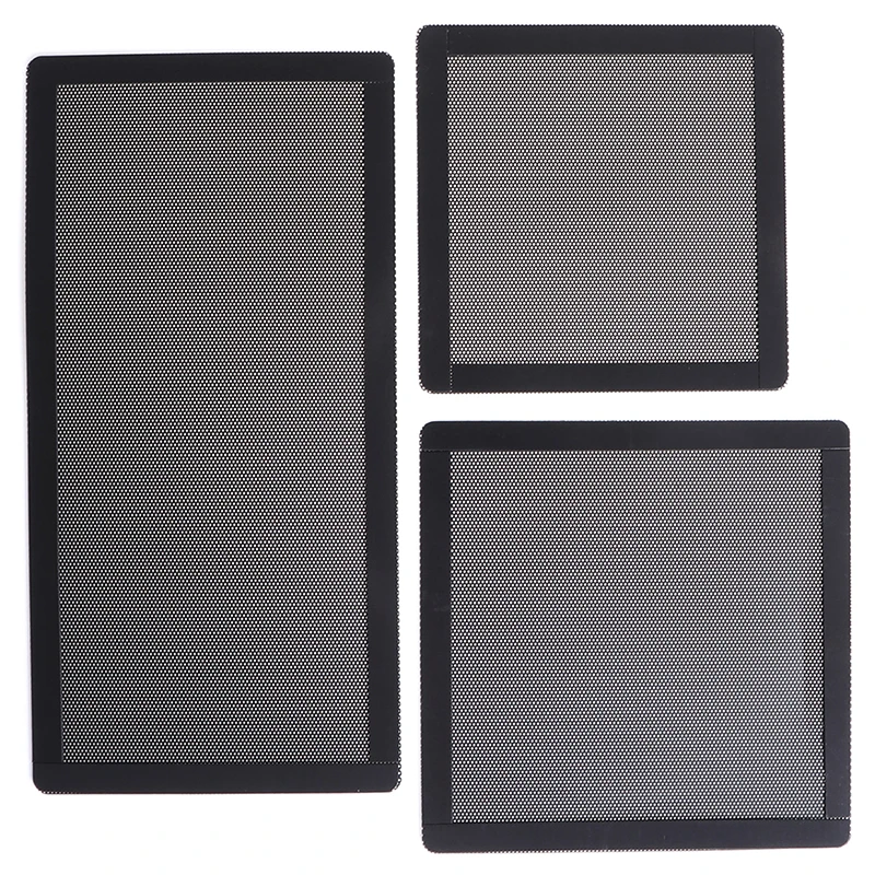 12/14/12x24CM PC Case Cooling Fan Magnetic Dust Filter Mesh Cover Computer Guard Desktop Computer Industrial Fan Filter Cover
