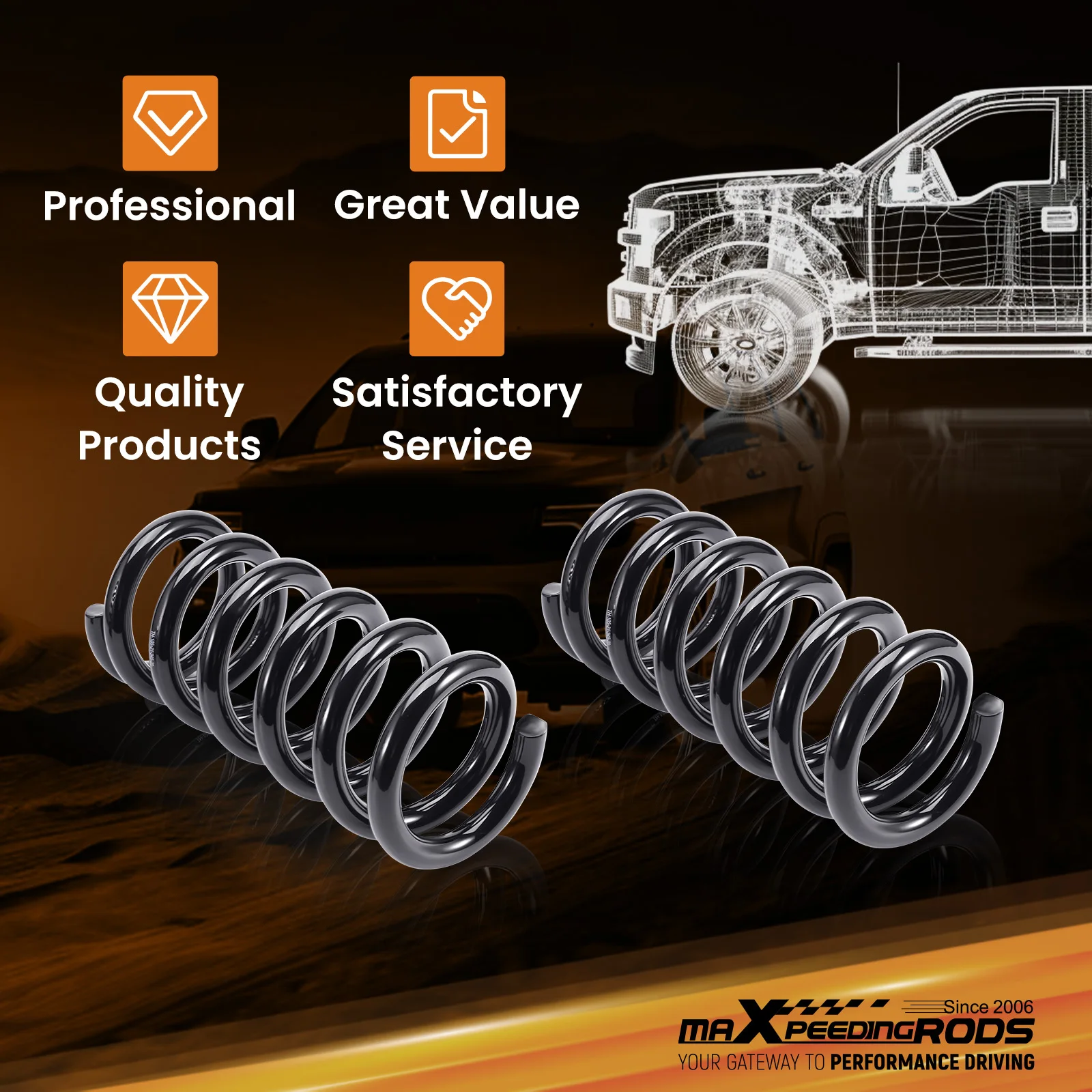 2 Inch Front Drop C… - image