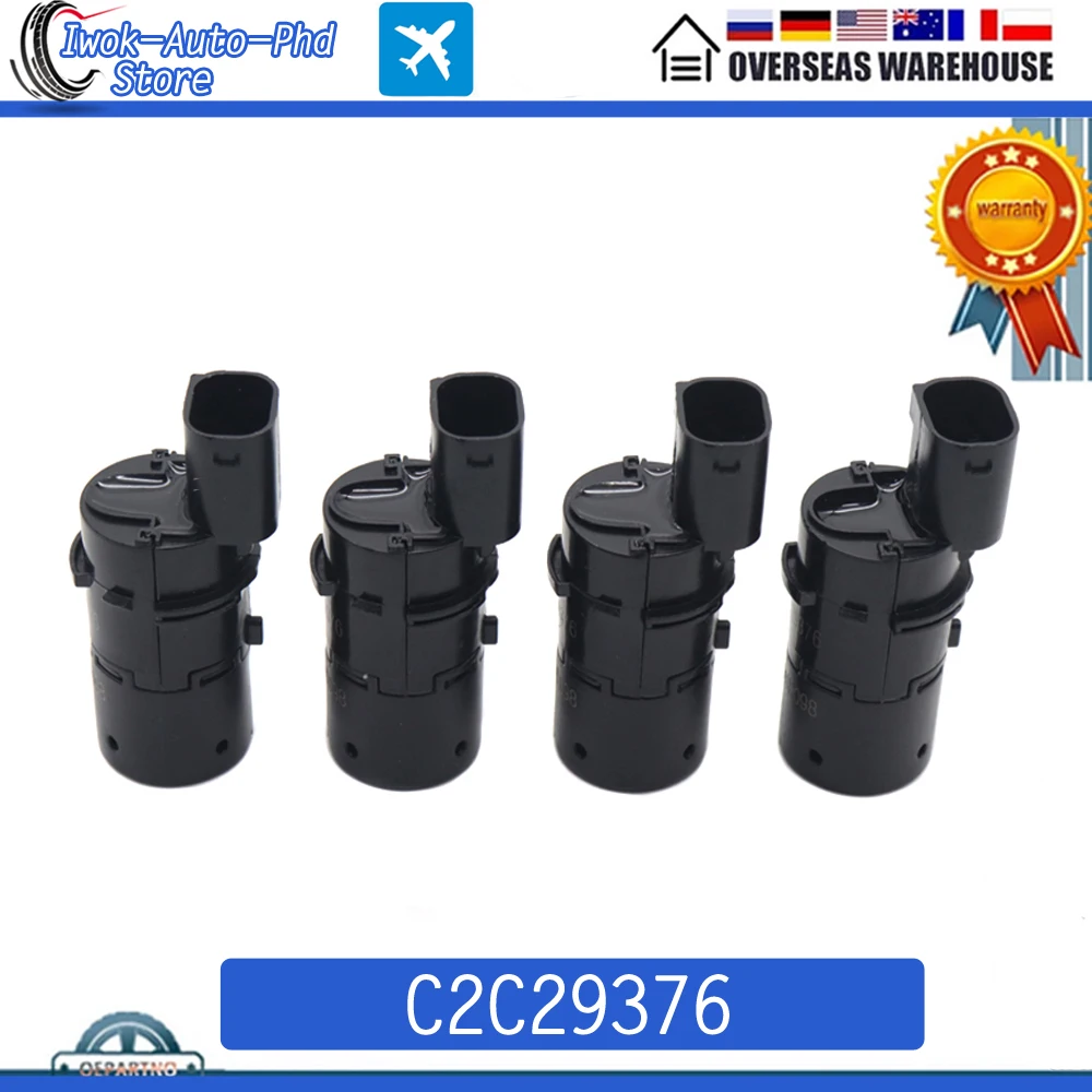

XUAN 4pcs/lot Car PDC Parking Sensor C2C29376 For JAGUAR S-TYPE X-TYPE XJ8 XJR XKR 2003-2008 C2C21643XXX C2C29376XXX C2C7594XXX