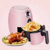 4.5L Household Air Fryer without Oil Multifunctional Air Fryer LCD Large Capacity Frying Machine Non-fried Chicken Fries Machine