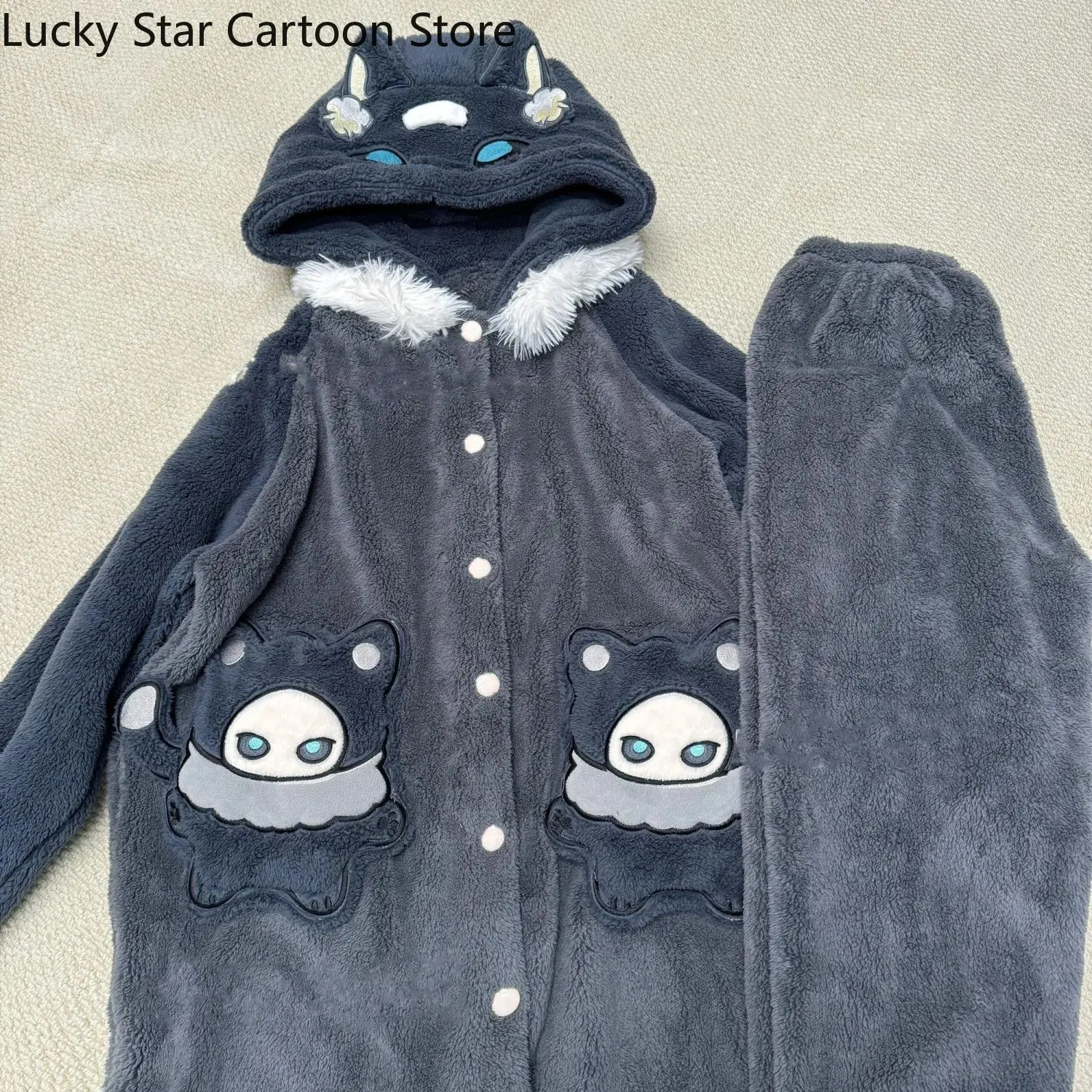 لعبة الهوية الخامس إيما وودز لوكا بالسا إيثاكوا مايك مورتون أنيمي تأثيري حلي الشتاء مقنعين ثوب النوم مجموعة هالوين المشجعين هدية