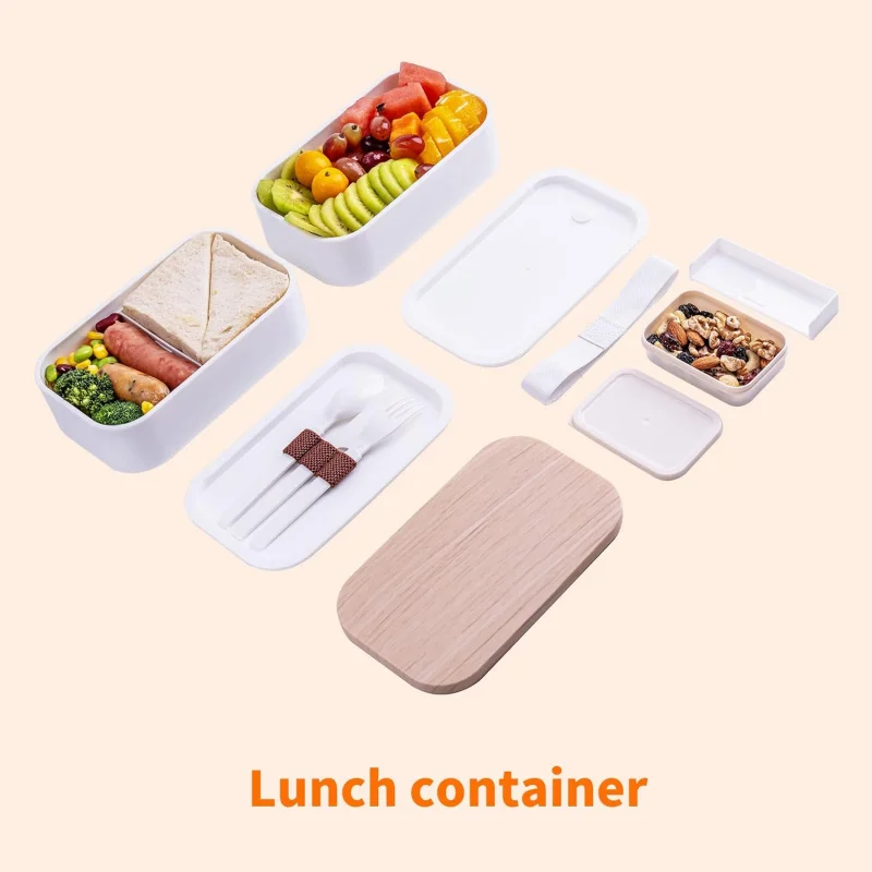 Bento Box Adult Lunch  with bag, Japanese Containers