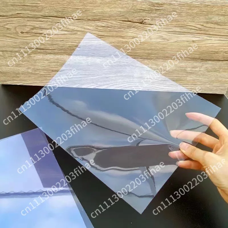 50 pieces A4, A5 transparent PVC plastic sheet DIY binding PET sheet frosted rigid film sheet