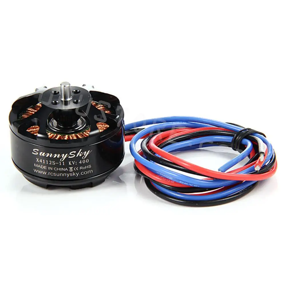 

SunnySky 1/2/4PCS X4112S 320KV 400KV 485KV Brushless Motor 15x5 prop for 320W RC Multi-rotor Aircraft Model Airplane Hobby Parts