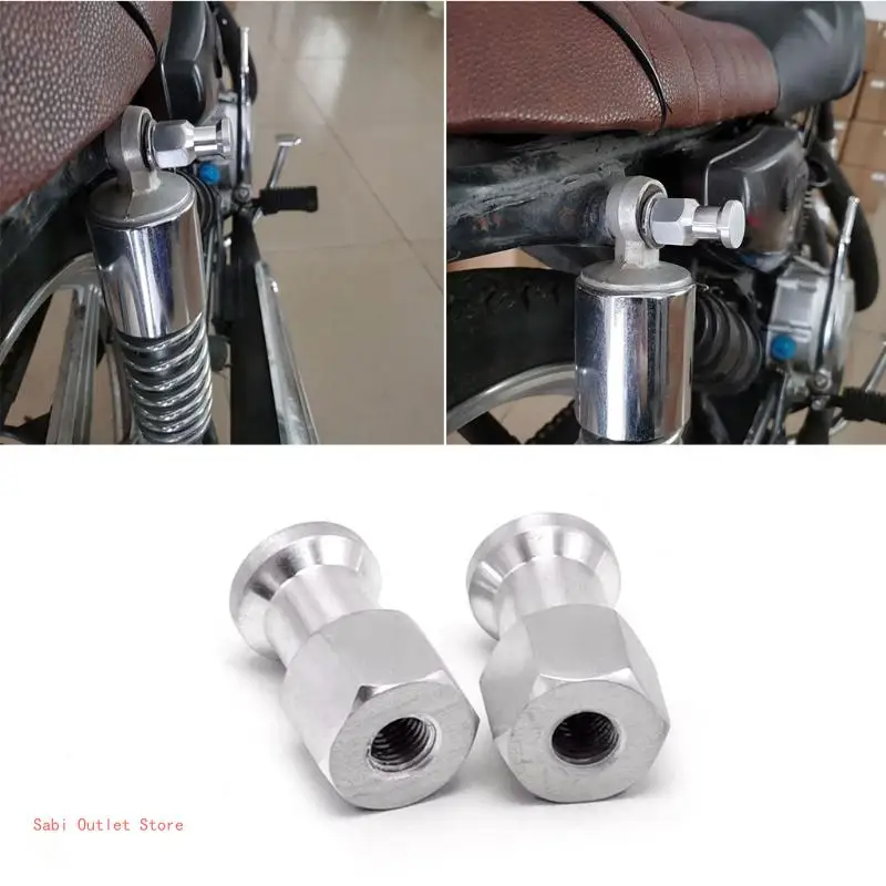 Shock Absorbing Screw Motorbike Repair Tools 2Pcs Suspension Spool for Monkey125 Scooter Metal Screw