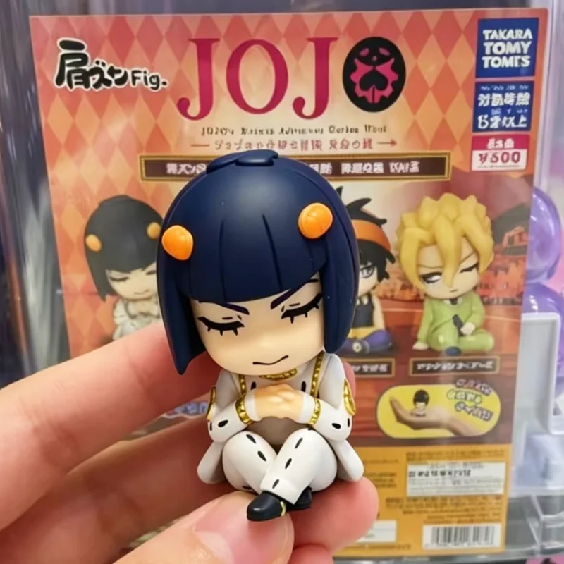 Figura Miniatura TOMY de Jojo's Bizarre Adventure: Golden Wind, Bruno Bucciarati, Gashapon, Decoración de Escritorio para Coleccionistas de Anime Adultos