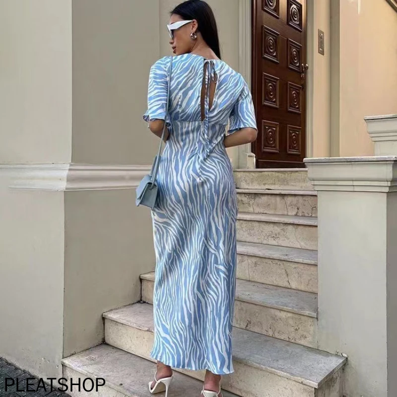 Women's Beach Maxi Backless Sexy Long Dress, New Elegant Party, Evening Prom Cheap Robe, Female Shirt, Ladies Clothing, Vacation