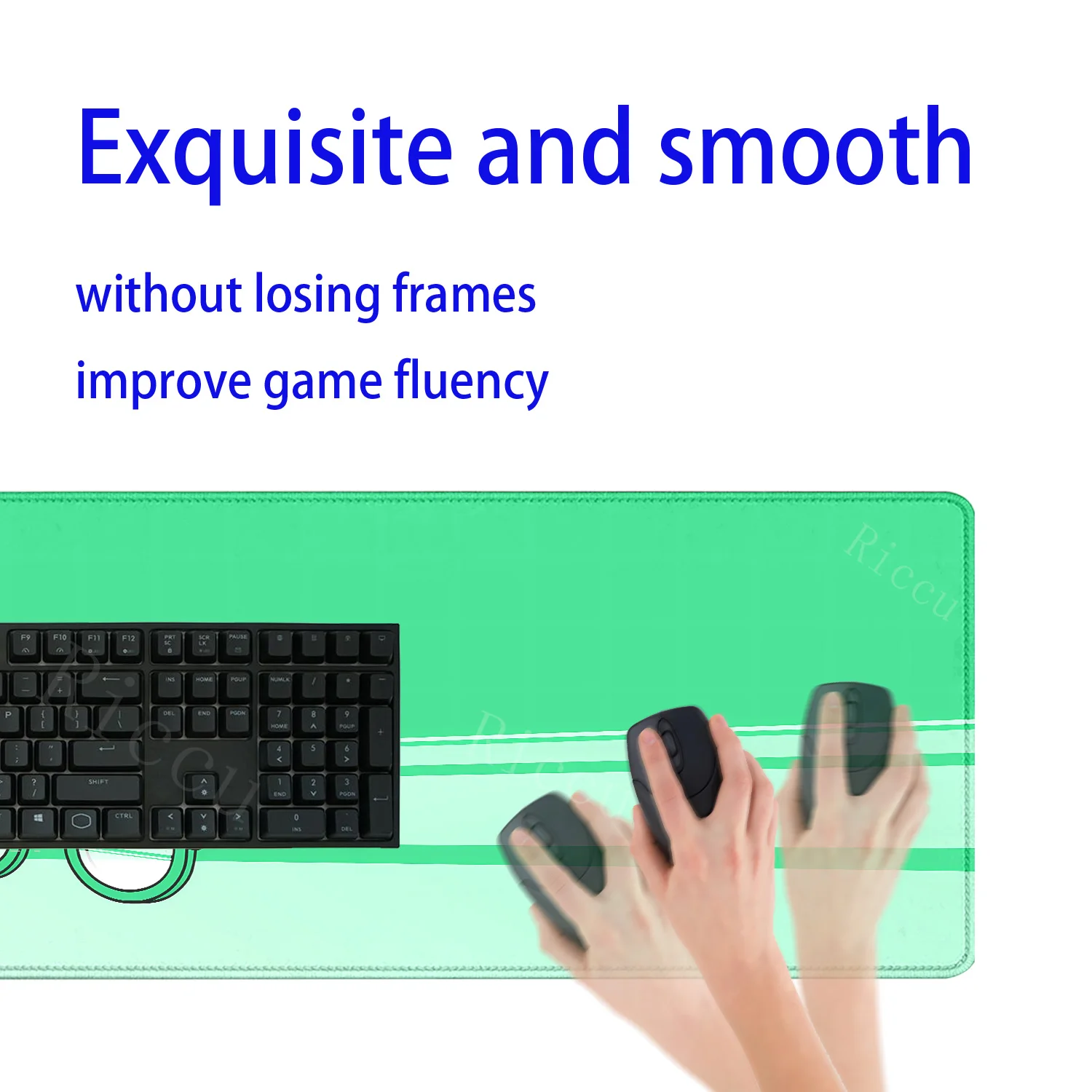 HD Glasses simple art MousePad Large Gaming Accessories Mouse Mat Keyboard Mat DeskPad Computer Mousepad PC peripherals E-Sports