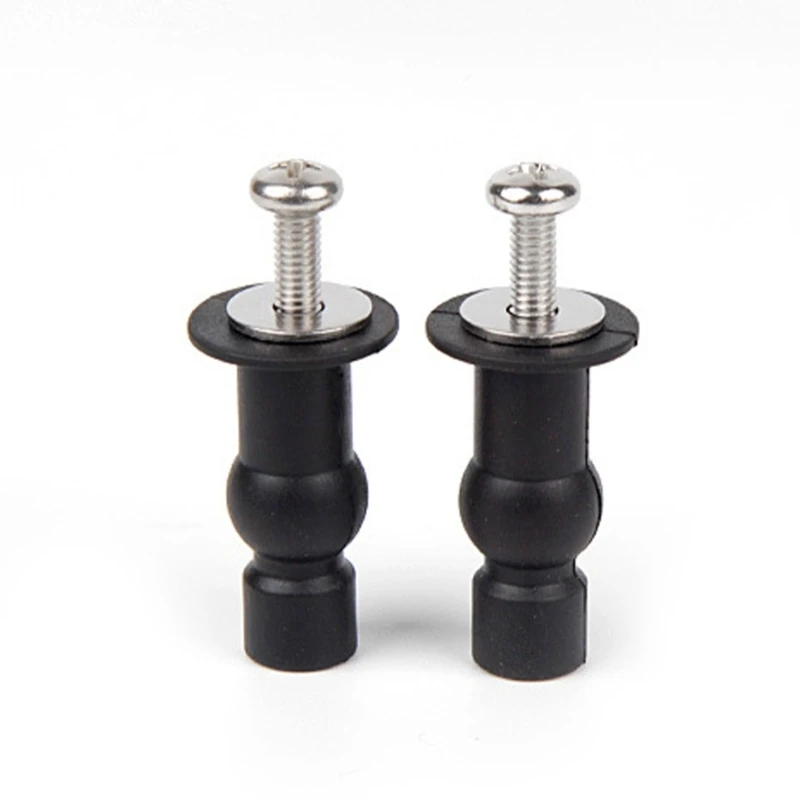 4 pezzi sedili WC cerniere fissaggi per fori ciechi viti in gomma espandibile top fix dadi Dropship