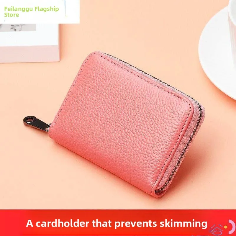 

Thickened Card Holder Wallet Multi-Slot Business Card ID Document Storage Pouch Bus Card Protection Small Wear-Resistant