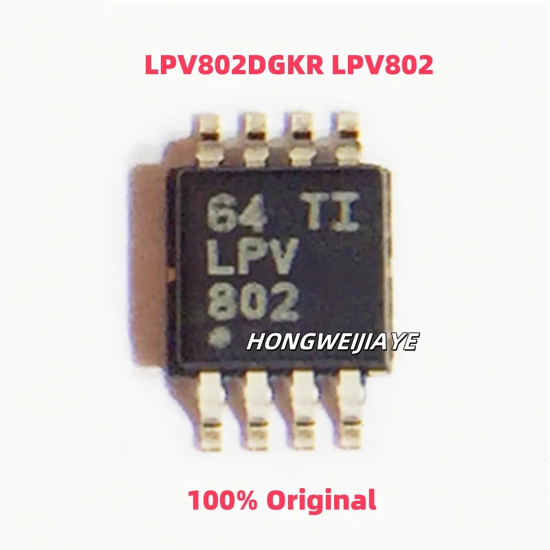 

5PCS 100% New LPV802DGKR LPV802 MSOP-8 Brand New Original Chips ic