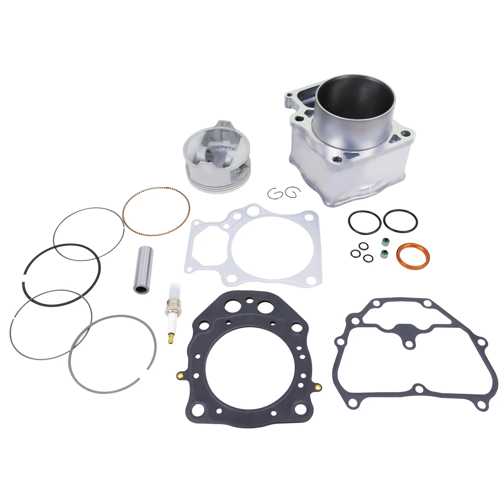 Top End Kit with Cylinder Head for TRX500 Foreman Rubicon Honda 2012-2019