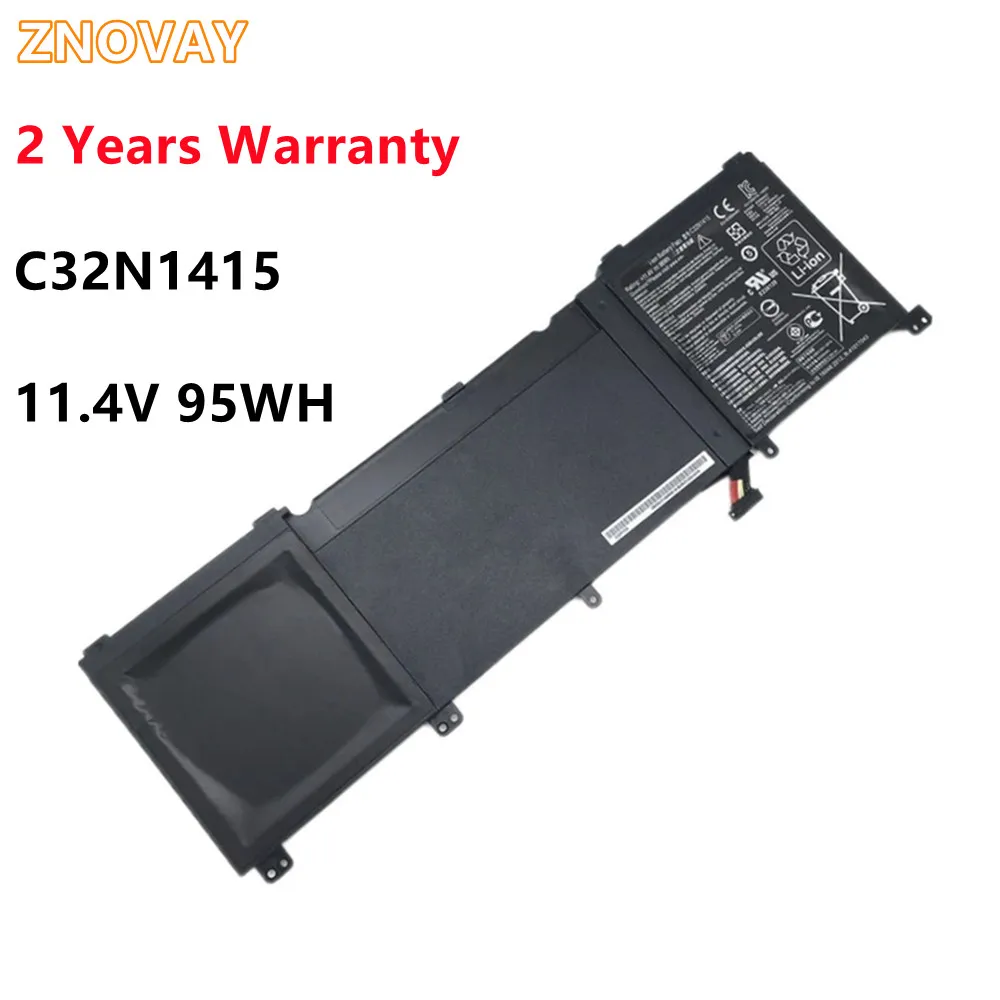 

ZNOVAY C32N1415 11.4V 95WH Laptop Battery For Asus ZenBook Pro UX501 G501VW G501JW UX501VW UX501JW N501VW UX501LW