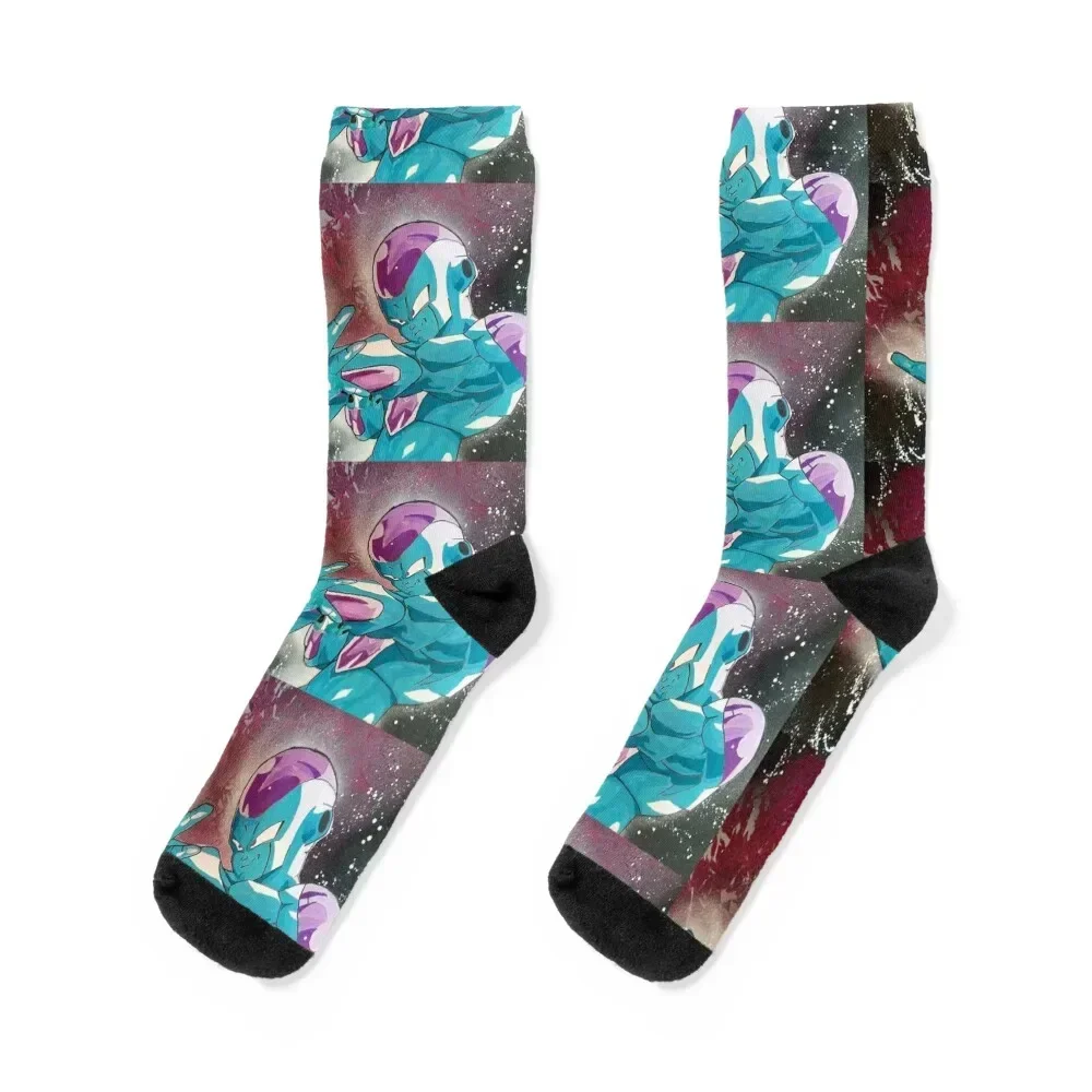 

Frieza Socks snow floral Man Socks Women's