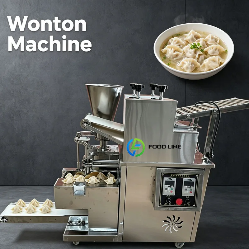 Industrial Dough Forming Machine Automatic Dumpling Production Line Frozen Food Processing Equipment Customized