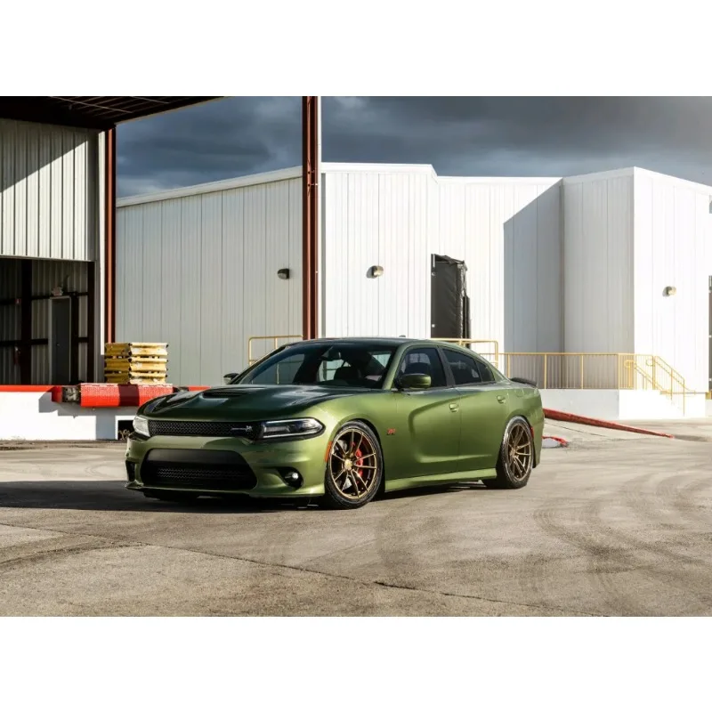 توم AutoDodge شاحن الملحقات Hellcat WIde طقم الجسم ل شاحن دودج 2015-2023 ترقية SRT نمط دودج شاحن Widebody عدة #6
