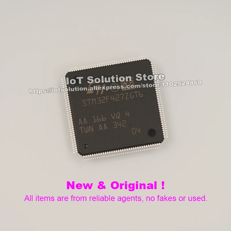 Stm32f427zgt6 LQFP-144、20x20x1.4mm、stm32f427zgt6tr
