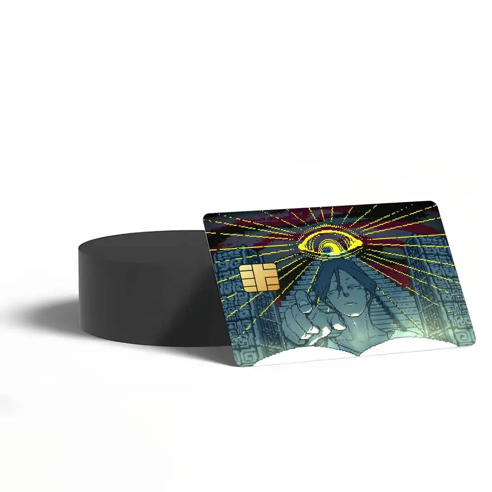 Game Urban Myth Dissolution Center Card Stickers for Bank Access Protective Waterproof Film Cover Sticker Surprise Gift