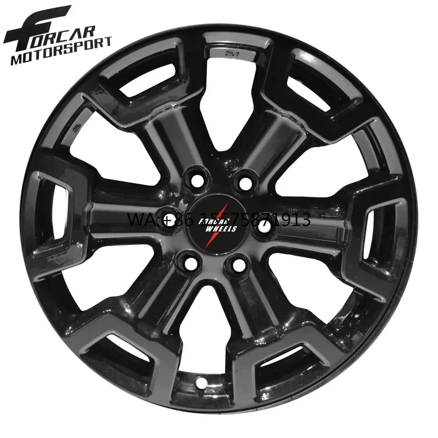 

Monoblock Gloss Black Aluminum T6061 High Performance 16-24 Inch Alloy Forged Wheels Rims for Car Modification