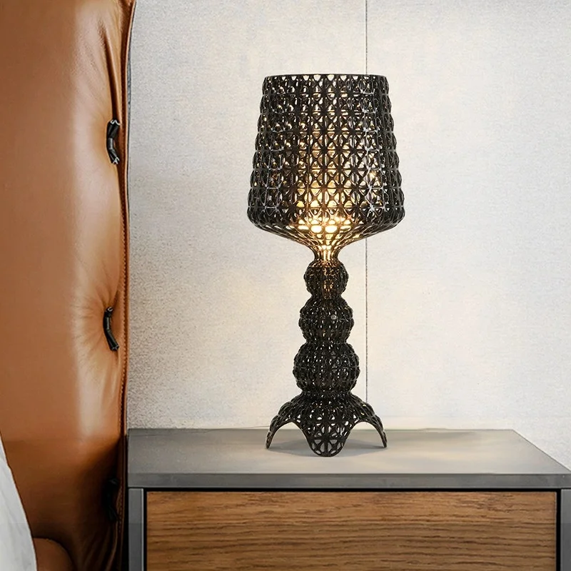 Designer Artistic Decoration Hollowed Out Internet Famous Ornament Ins Style Bedroom Lamp Italian Living Room Floor Lamp