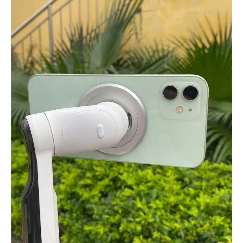 Magnetic Adapter For Insta360 Flow 360° Rotation Gimbal Magnetic Attraction for magsafe Cellphone Action Camera Accessorie