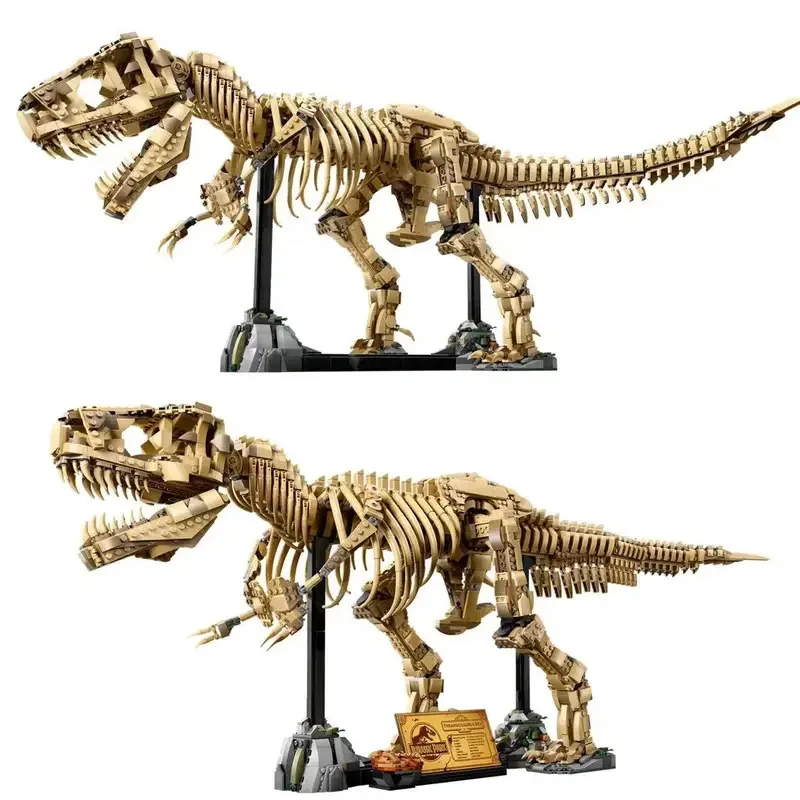 

Creative Tyrannosaurus Rex Fossils Tyrannosaurus Rex Building Blocks Dinosaur World Park Educational Toys for Boys Gifts for adu