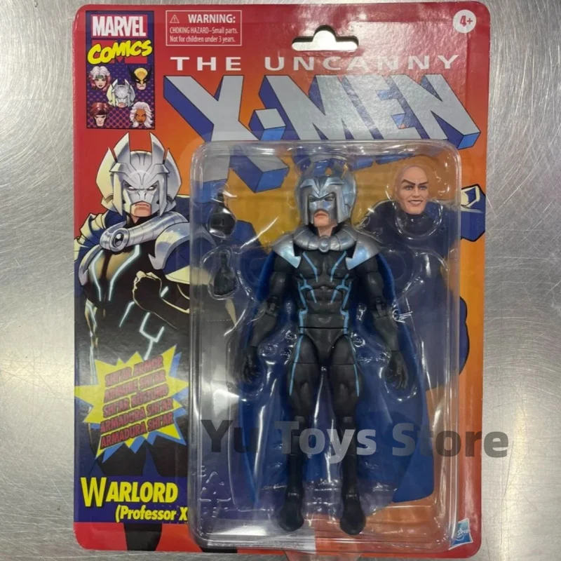 Original Marvel Legends X-Men Warlord Professor Retro 6 Inch Figure Collectible X Men Model Desktop Decor Children Surprise Gift