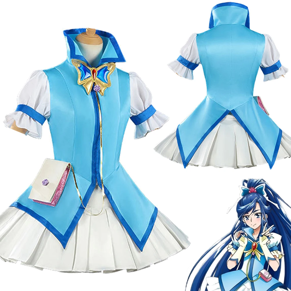 

Fantasia Anime Cure For Pretty Minazuki Karen Cosplay Dress Women Disfraz Costume Female Fantasy Halloween Carnival Party Cloth
