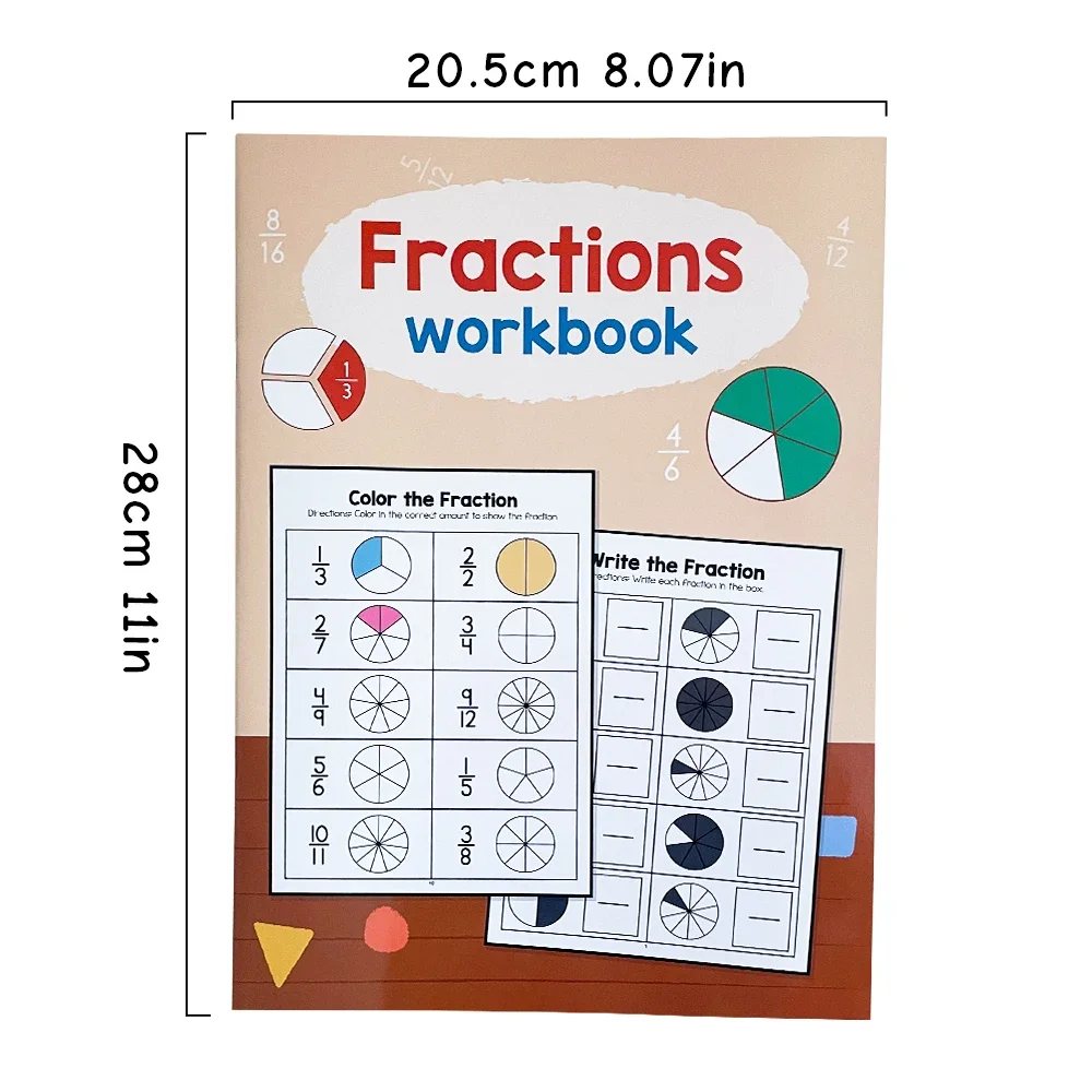 Imagem -02 - Aritmética Workbook Aprendizagem Ensinando Aids para as Grades 34 Escola Primária Math Cognitive Training Livro de Exercícios