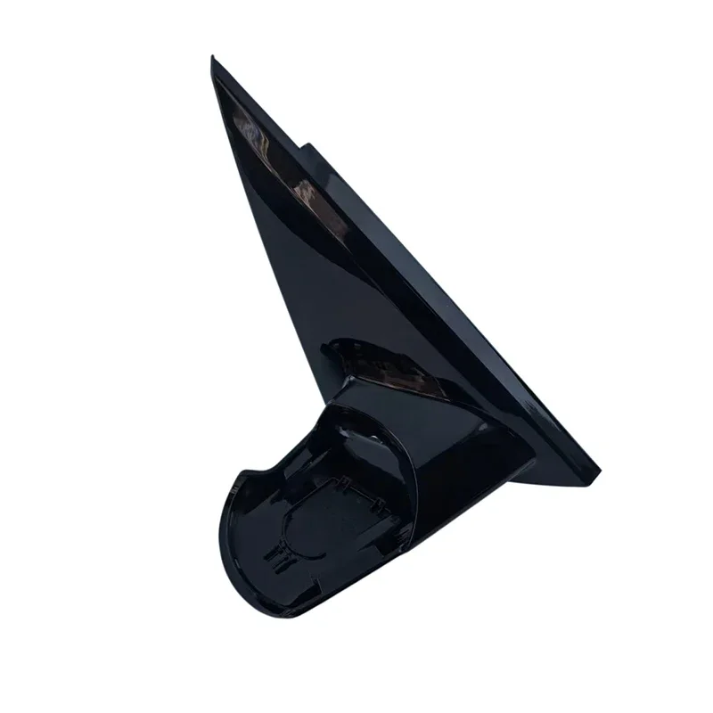 Car Black Front Window Triangle Trim Plate Garnish Cover Panel Mirror Base Holder For BMW X3 G01 G08 2018-2024