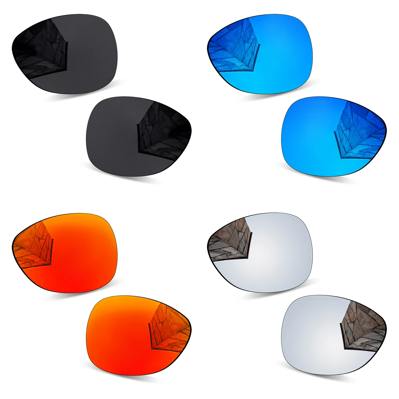 

Suitable for Oakley Suitable for Oakley Crosshair New 2012 OO4060 Sunglasses Replacement Lenses Compatible With Oakley Frame