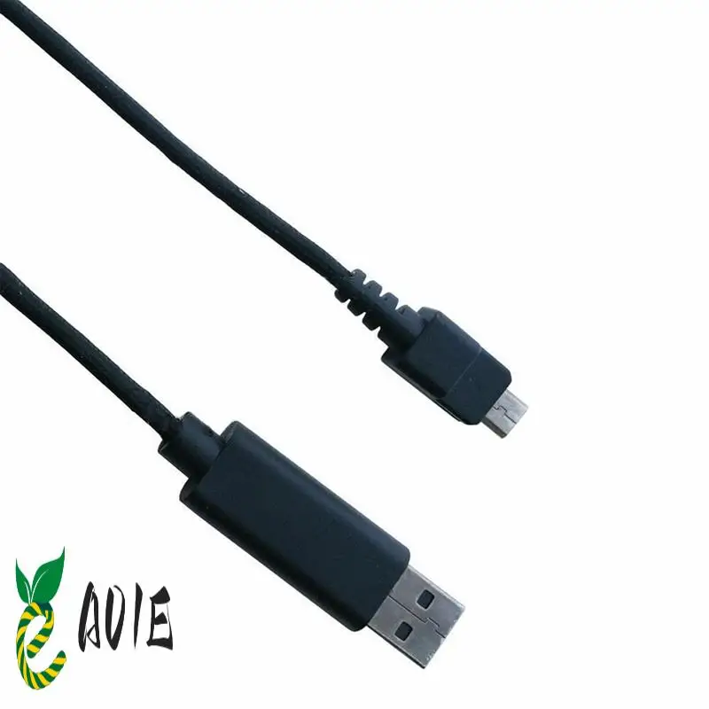 C�ble USB tress� en Nylon Durable de 2M pour contr�leur de jeu RAZER RAIJU PS4, fil de remplacement USB � grande vitesse