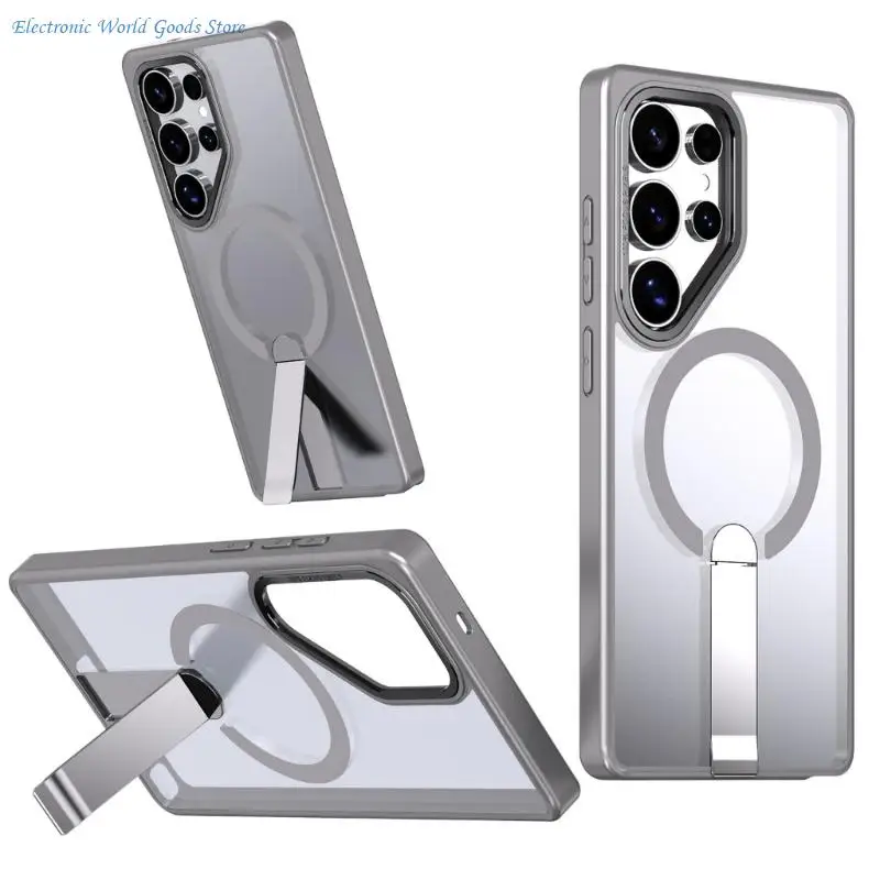 A3PD Protector Case Case for S25 Phone Cover Shockproof Protective Bumper Housing Skin Cover with Kickstand