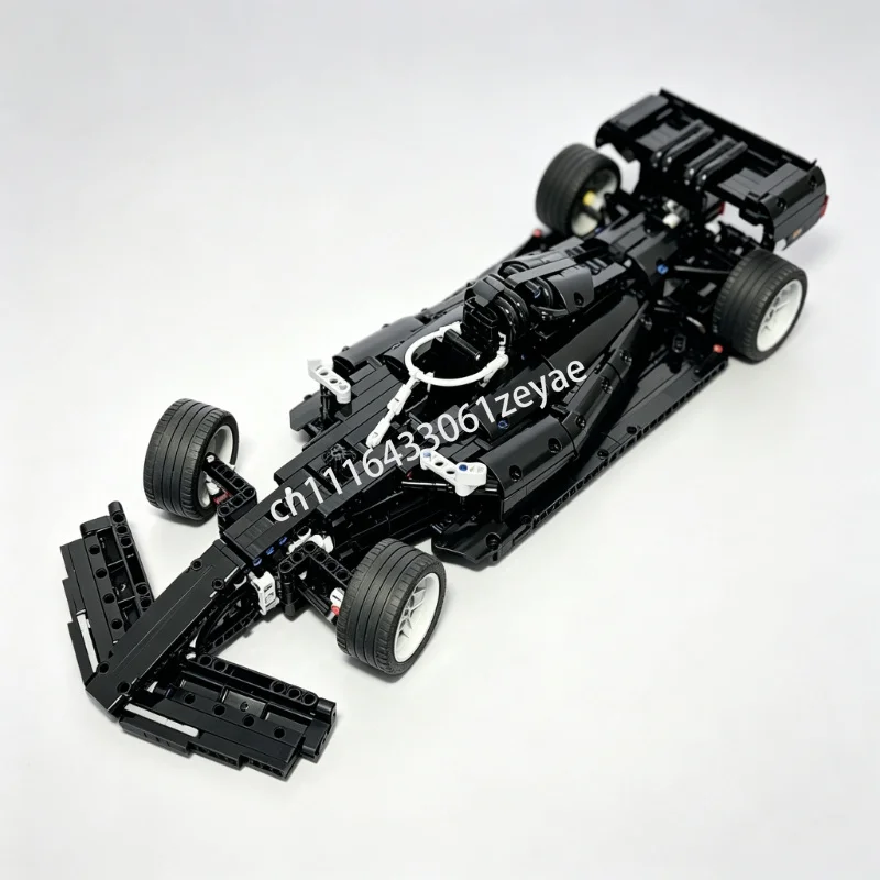 891PCS Racing Car MOC Custom Building Blocks High Performance Vehicle Model DIY Creative Assembly Technical Toy Gifts Collection