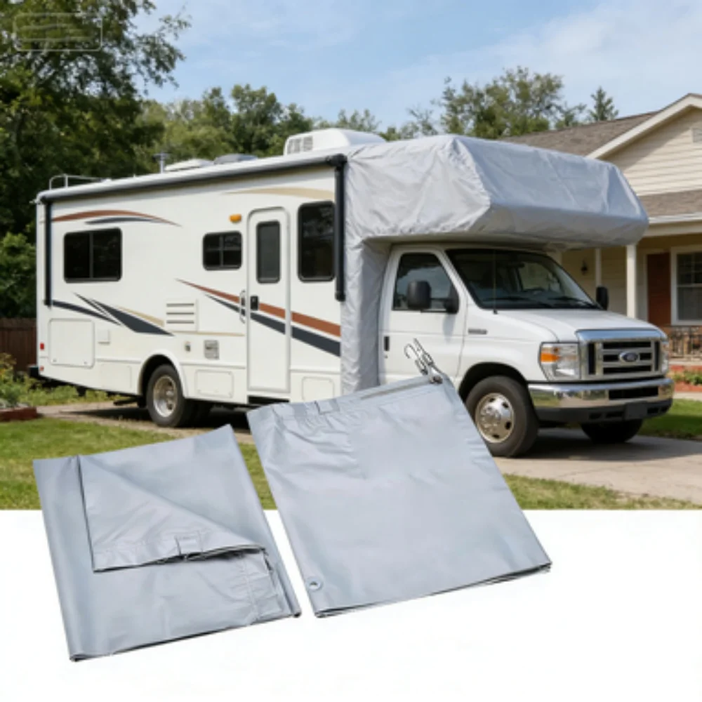

A Set For Vw T5 T6 Awning Draught Skirt & Wheel Arch Cover Camper Van Swb Wear-Resistant RV Bottom Fence Accessories
