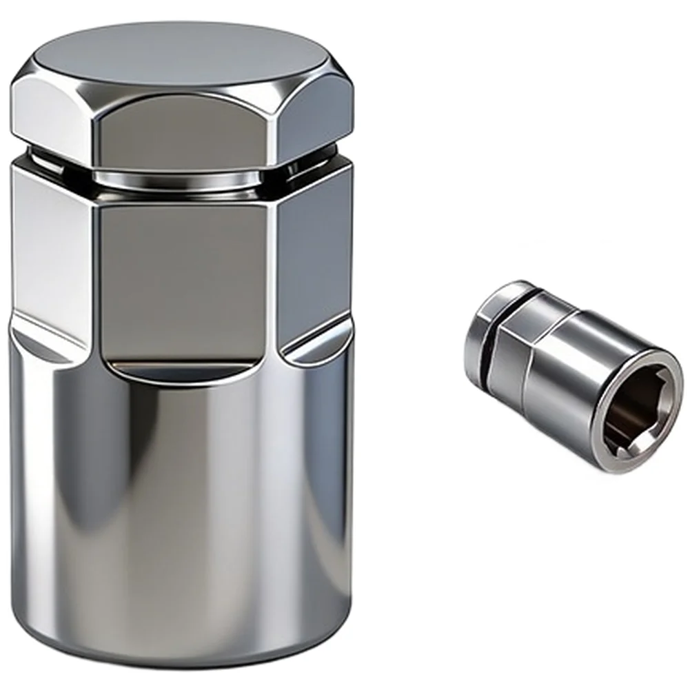 Ratchet Wrench Hex Socket Adapter Set with 1/4 3/8 1/2 Inch Drive Sizes Quick Release Spring Loaded Ball Detent