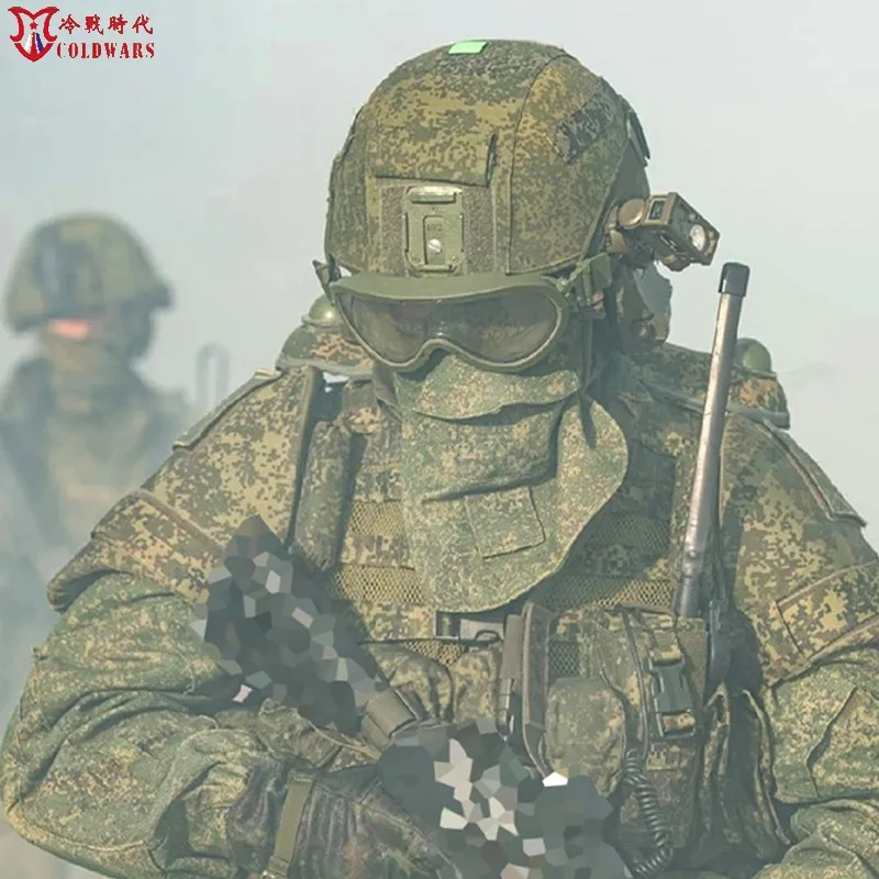 Recreating the Russian Public 6b49 Combat Protective Armor, Leg Guards, And Small Green Man Paratroopers