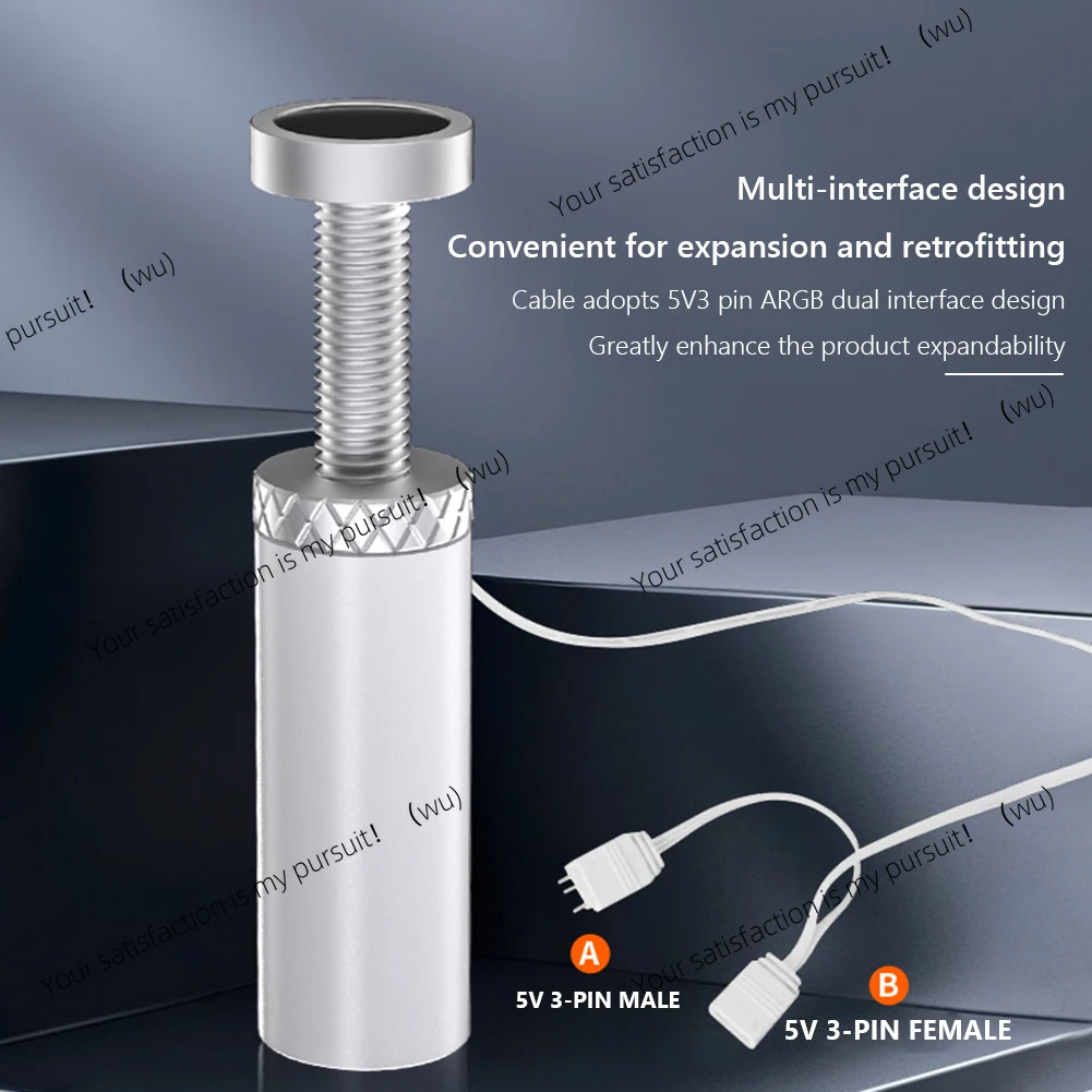 Graphics Card GPU Holder Aluminum Alloy Magnetic Vertical Telescopic Rotating Stand Bracket GPU Stand for Desktop PC Case
