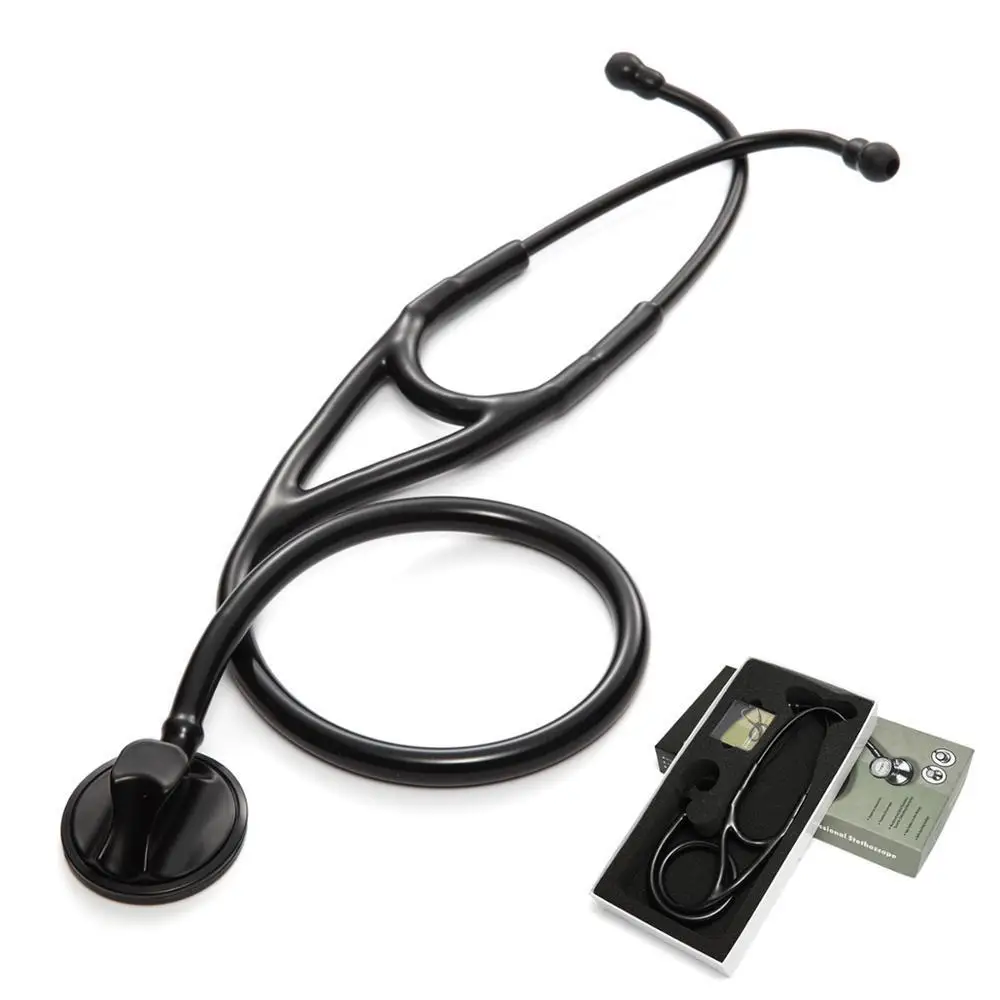Cardiology stethoscope components, medical examination, stainless steel professional accessories
