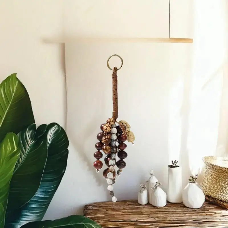 Bodhi Bead Rope Keychain - Women's Bag Charm