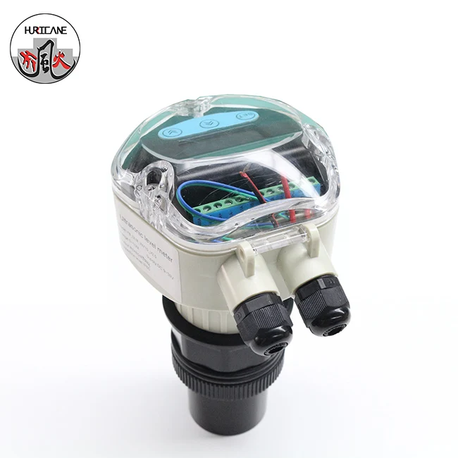 

Industrial Grade Explosion Proof Smart Ultrasonic Liquid Level Meter Plastic LCD Display for Water Tank Level Sensor