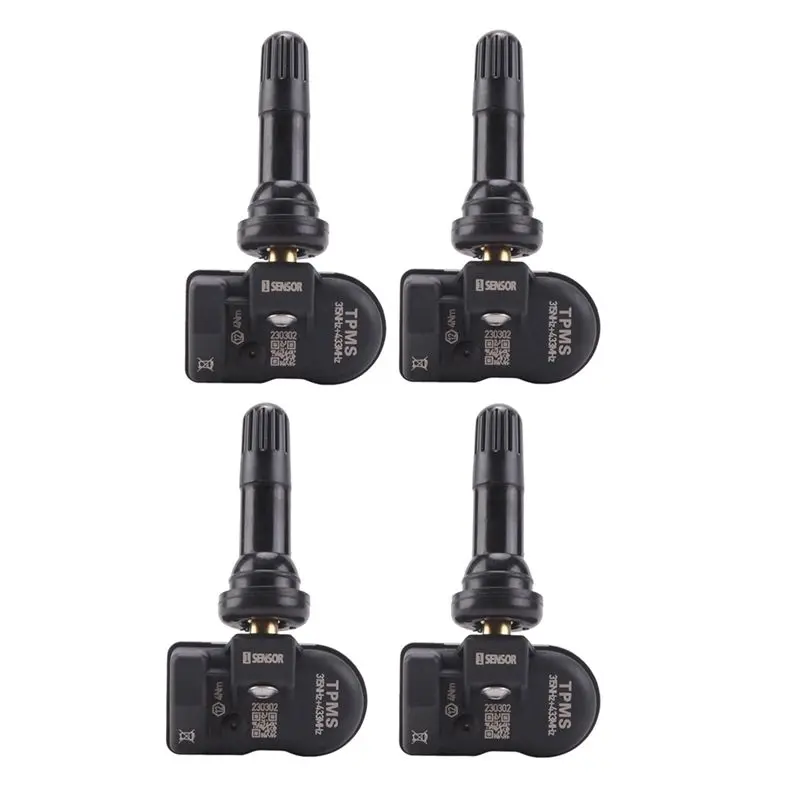 A56P-4Pcs Programmable MX Sensor For Autel TS408 TS508 ITS600 TPMS Tire Pressure Sensor 433Mhz 315MHZ 2 In 1 Sensor Monitor