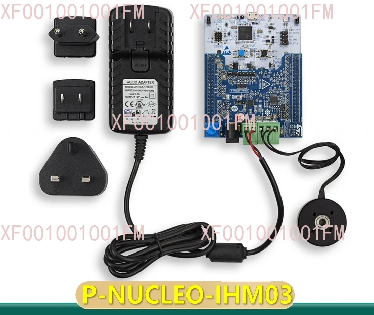 

STMicroelectronics P-NUCLEO-IHM03 Motor Control Kit - Three-Phase Drive with G431RB MCU & IHM16M1 Module