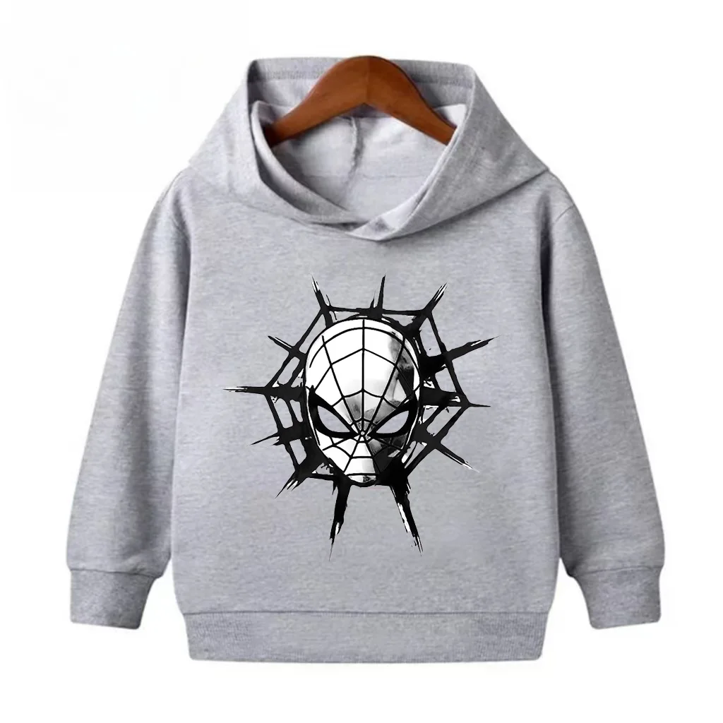 Super Hero Spider Man Children's Clothing Multi Color Tops Loose Slim Street Wear Outdoor Sports Boys Long Sleeve Shirt Discount