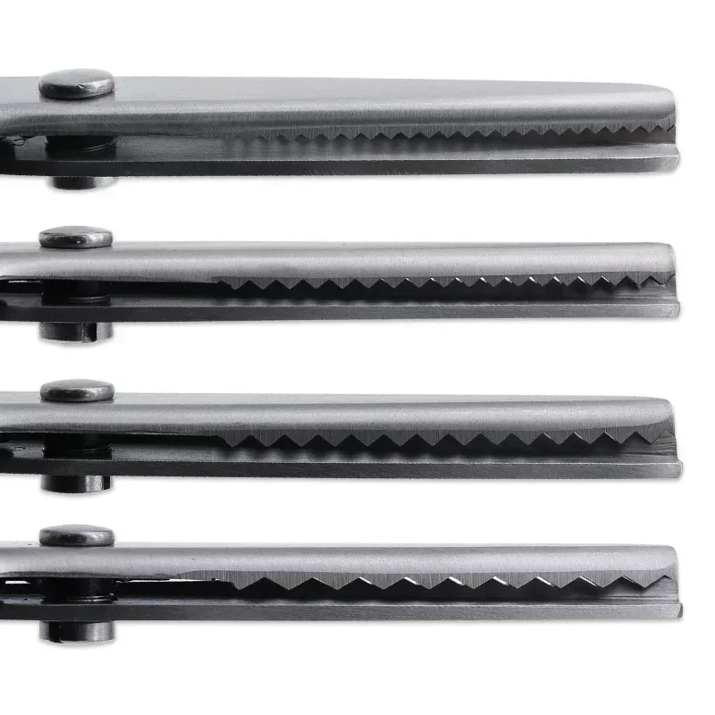 Scissors with Teeth Leather Crafts Sewing Accessories Textile Fabric Scissors Sewing Scissors  Tailor's Shears Hand Tools