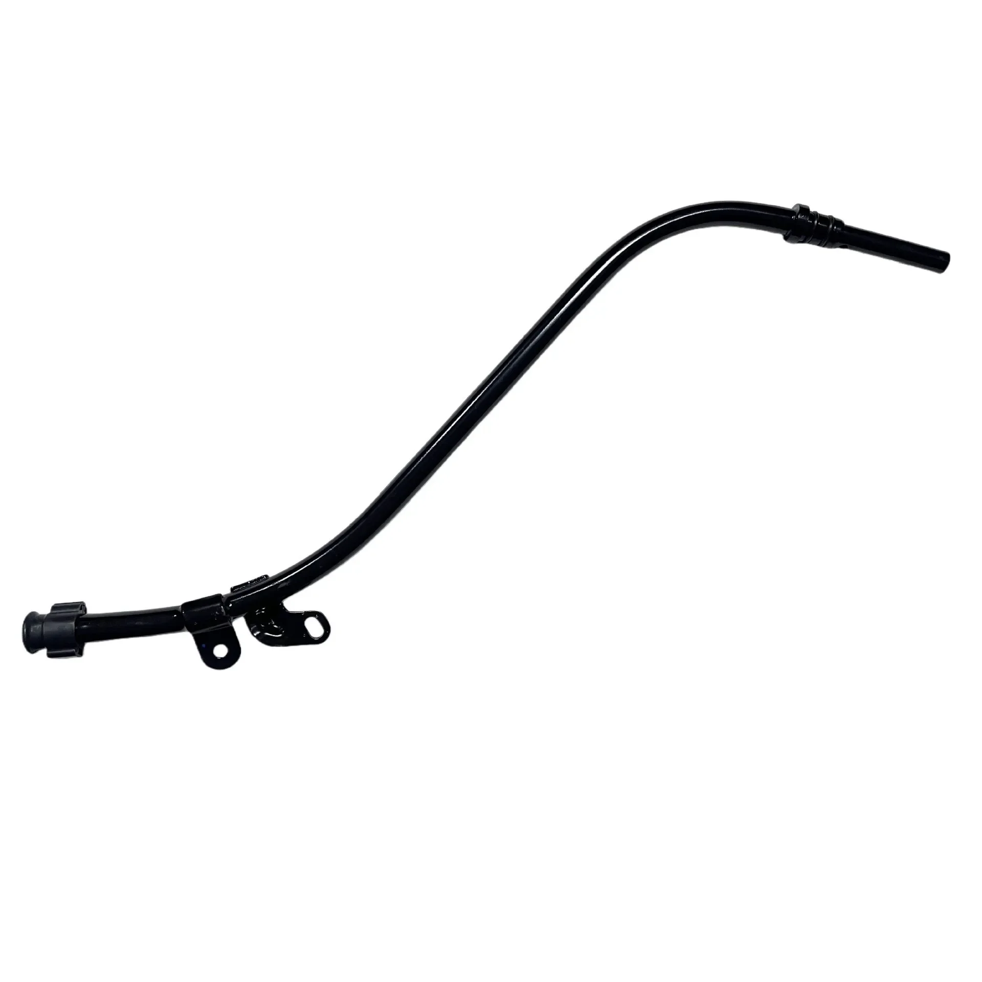 Repair Replacement Black Oil Dipstick Tube Precision Fit Wear-resistant Easy To Install For Engine Oil Level Check